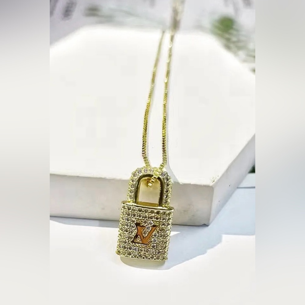 Love Vault Gold Lock